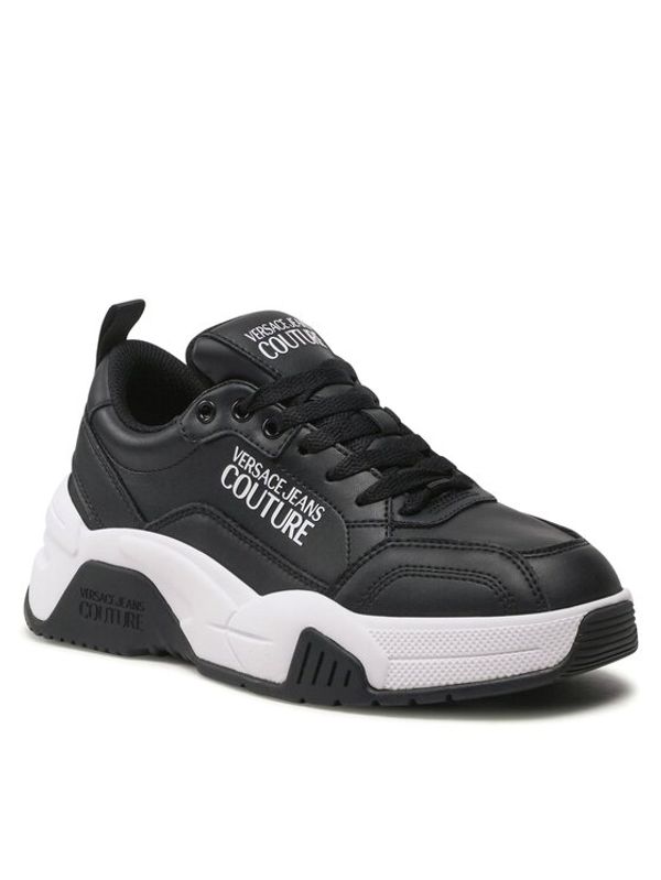 Versace Jeans Couture Versace Jeans Couture Сникърси 74VA3SF4 Черен