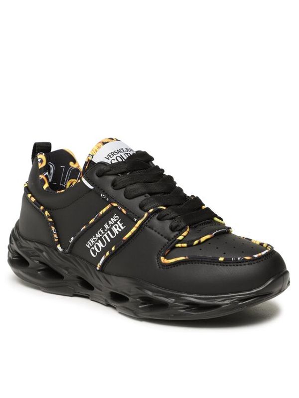 Versace Jeans Couture Versace Jeans Couture Сникърси 74VA3SS1 Черен