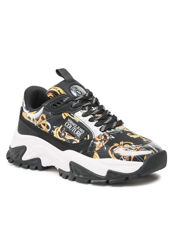 Versace Jeans Couture Versace Jeans Couture Сникърси 74VA3SV9 Черен