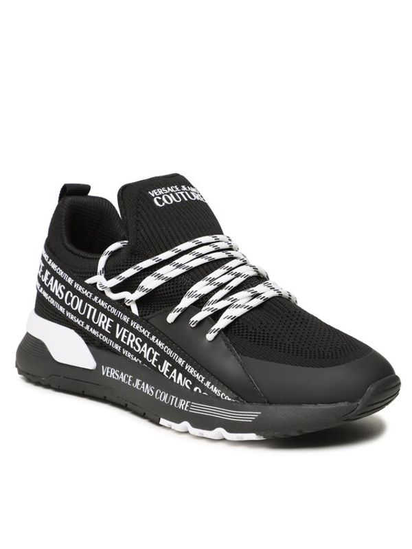 Versace Jeans Couture Versace Jeans Couture Сникърси 74YA3SA3 Черен