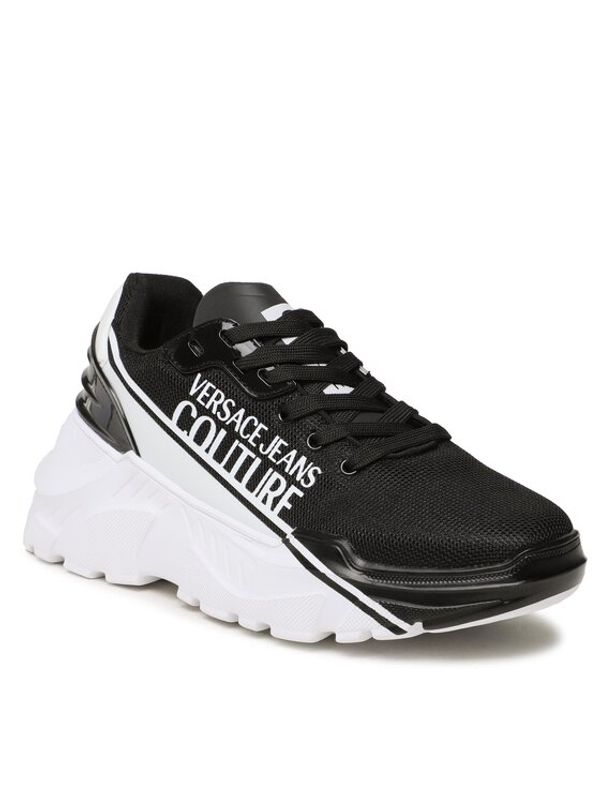 Versace Jeans Couture Versace Jeans Couture Сникърси 74YA3SCC Черен