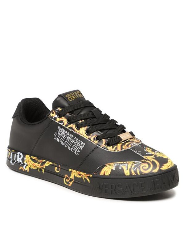 Versace Jeans Couture Versace Jeans Couture Сникърси 74YA3SK6 Черен