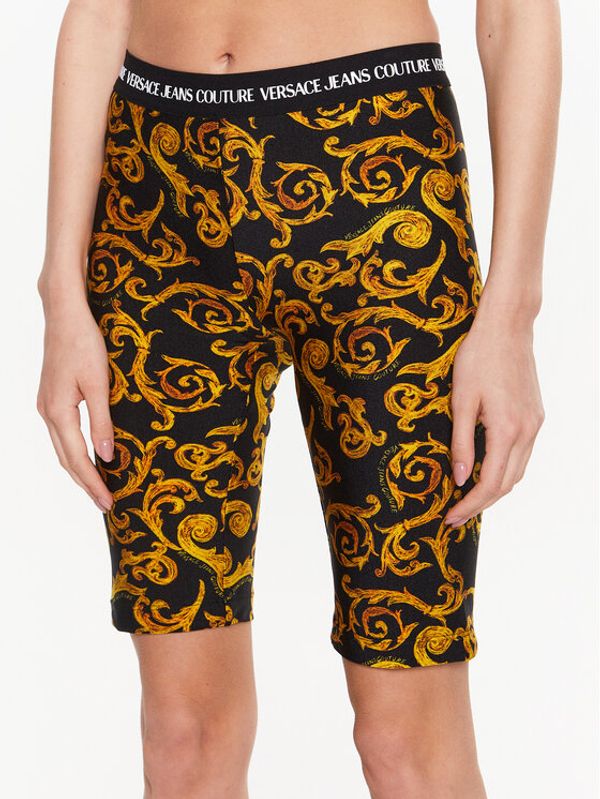 Versace Jeans Couture Versace Jeans Couture Спортни шорти 74HAC106 Черен Slim Fit