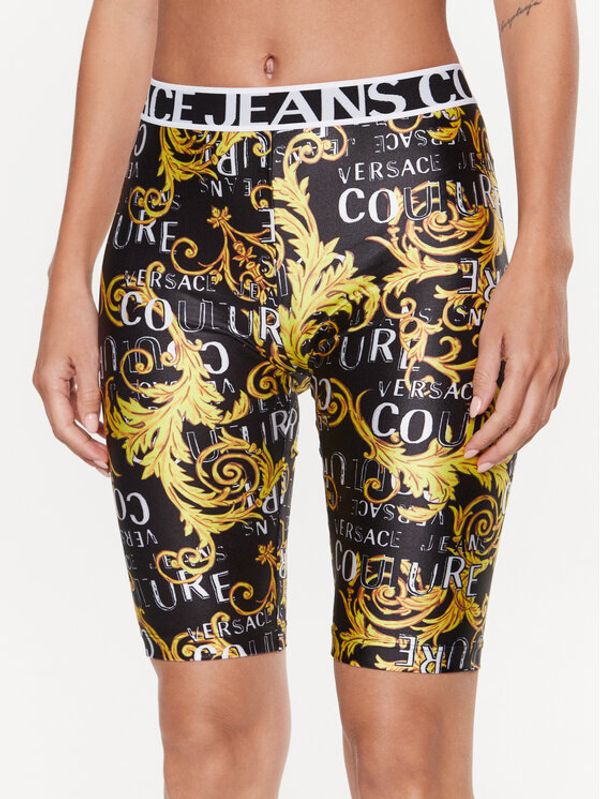 Versace Jeans Couture Versace Jeans Couture Спортни шорти 74HAC106 Черен Slim Fit
