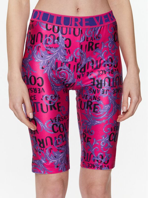 Versace Jeans Couture Versace Jeans Couture Спортни шорти 74HAC106 Розов Slim Fit
