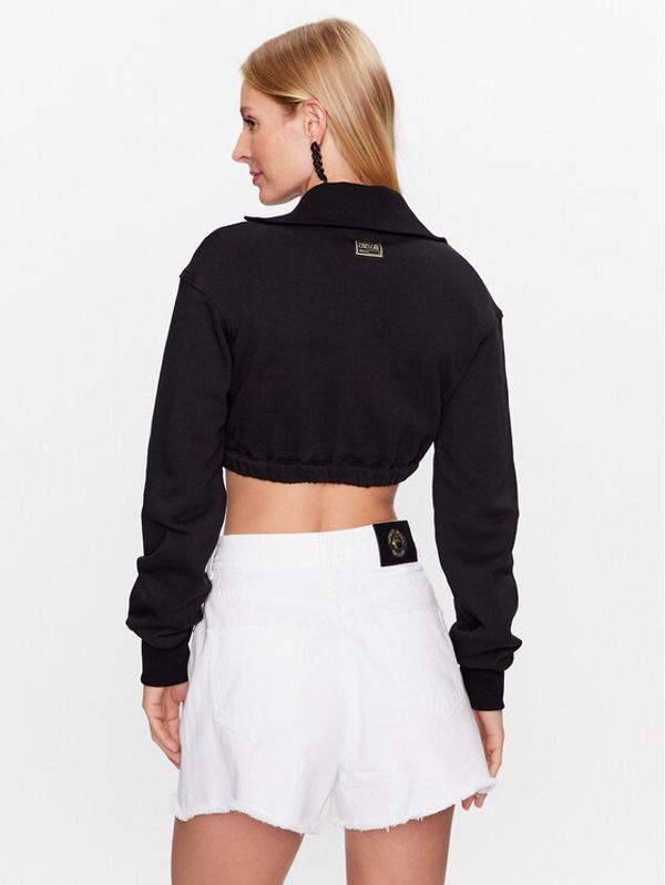 Versace Jeans Couture Versace Jeans Couture Суитшърт 74HAI316 Черен Regular Fit