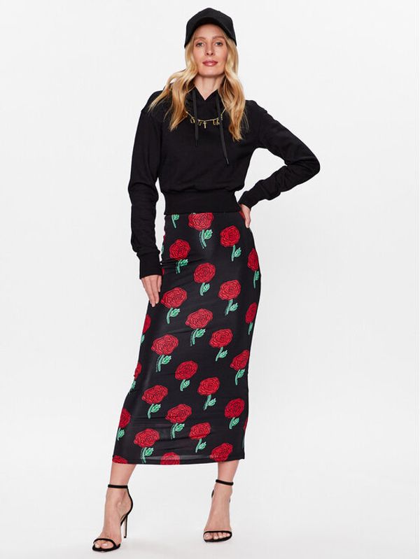 Versace Jeans Couture Versace Jeans Couture Суитшърт 74HAIE05 Черен Regular Fit