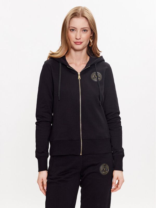 Versace Jeans Couture Versace Jeans Couture Суитшърт 74HAIY01 Черен Regular Fit