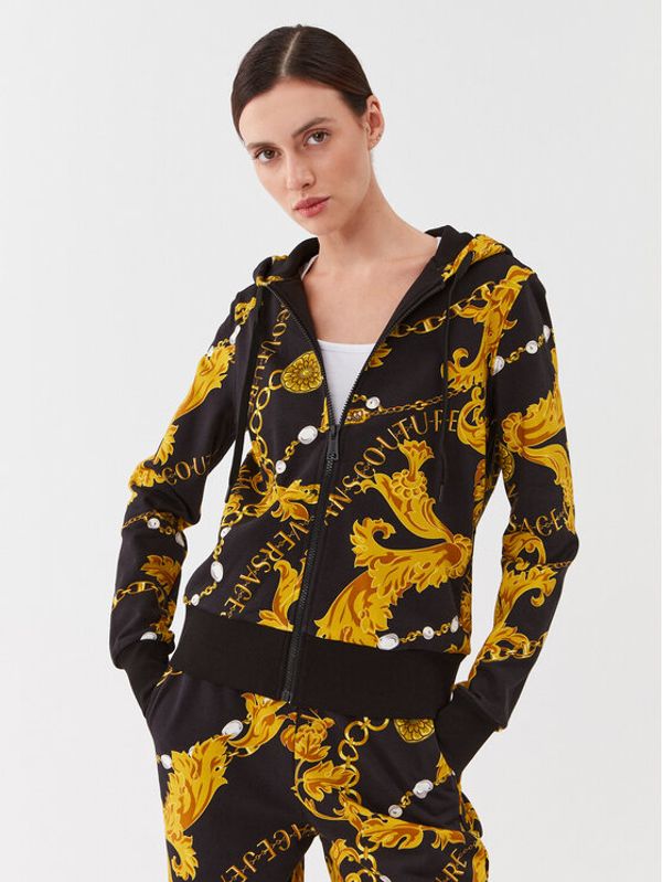 Versace Jeans Couture Versace Jeans Couture Суитшърт 75HAI306 Черен Regular Fit