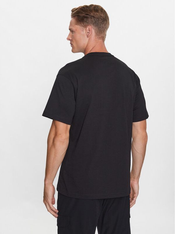 Versace Jeans Couture Versace Jeans Couture Тишърт 75GAHF04 Черен Regular Fit