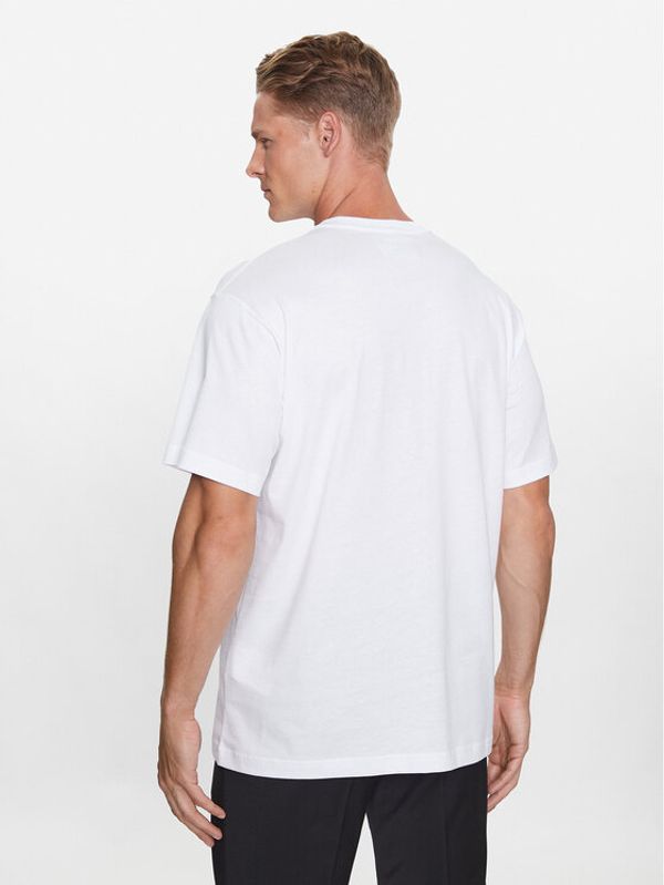 Versace Jeans Couture Versace Jeans Couture Тишърт 75GAHF07 Бял Regular Fit