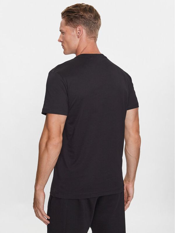 Versace Jeans Couture Versace Jeans Couture Тишърт 75GAHT01 Черен Regular Fit