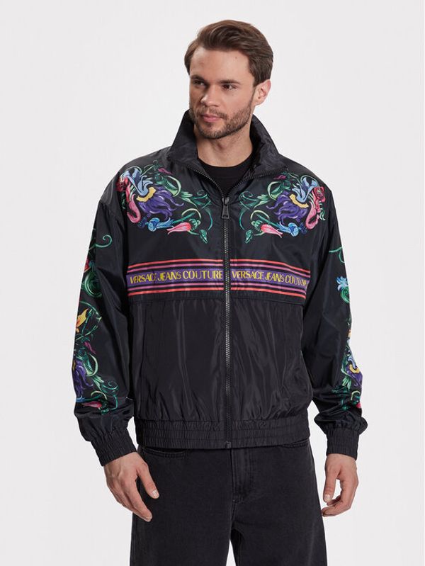 Versace Jeans Couture Versace Jeans Couture Яке бомбър 74GASD11 Черен Relaxed Fit