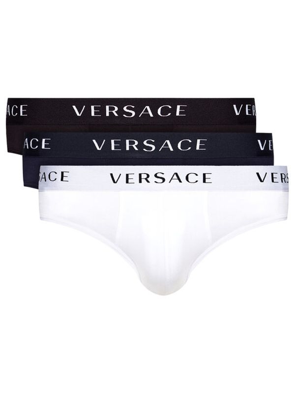 Versace Versace Комплект 3 чифта слипове Basso AU04319 Цветен