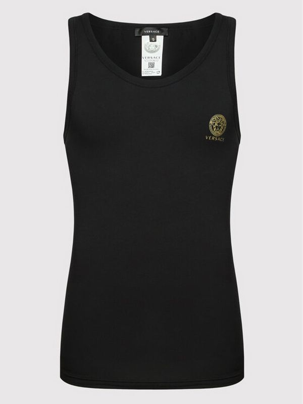 Versace Versace Мъжки топ Medusa AUU01012 Черен Regular Fit