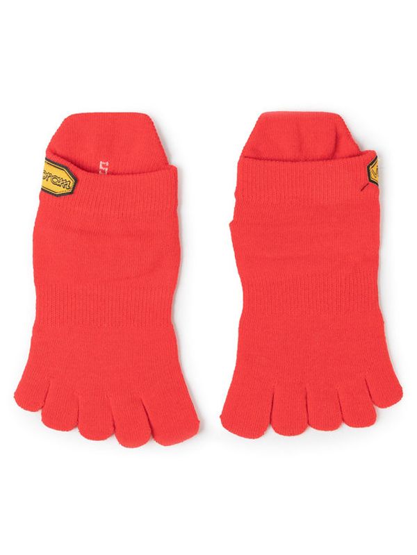 Vibram Fivefingers Vibram Fivefingers Чорапи къси унисекс Athletic No Show S18N04 Червен