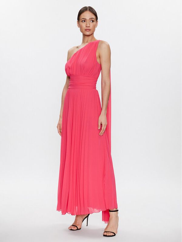 ViCOLO ViCOLO Официална рокля Abito TE0032 Розов Regular Fit