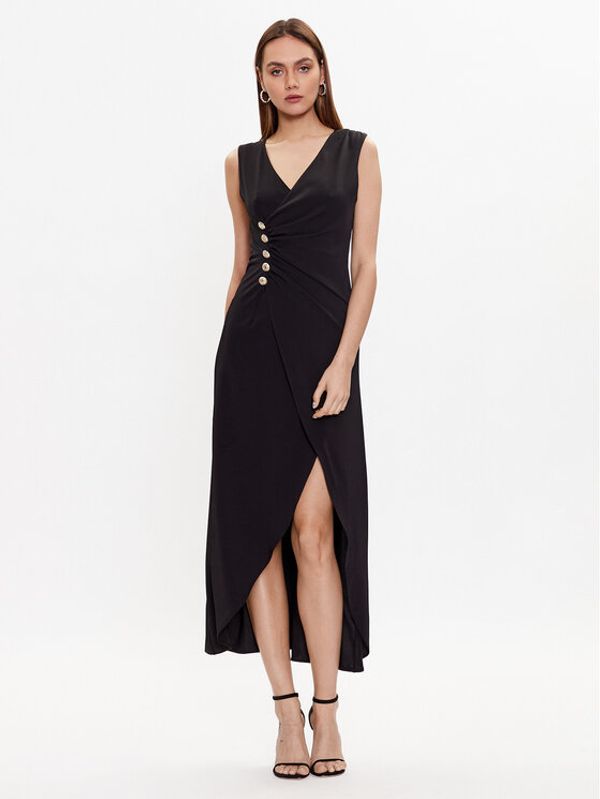 ViCOLO ViCOLO Официална рокля TE0027 Черен Regular Fit