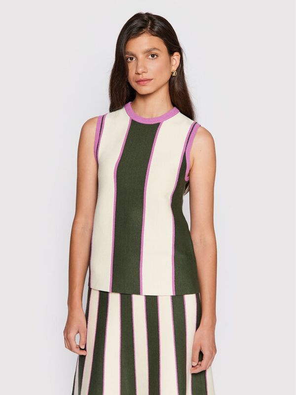 Victoria Victoria Beckham Victoria Victoria Beckham Блуза 1322KTP003790A Цветен Regular Fit