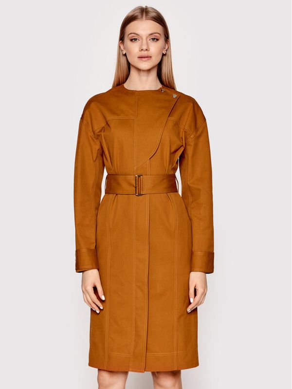 Victoria Victoria Beckham Victoria Victoria Beckham Ежедневна рокля 1122WDR003327C Кафяв Regular Fit