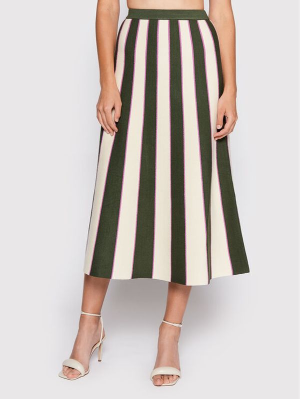 Victoria Victoria Beckham Victoria Victoria Beckham Пола тип трапец 1322KSK003791A Цветен Regular Fit