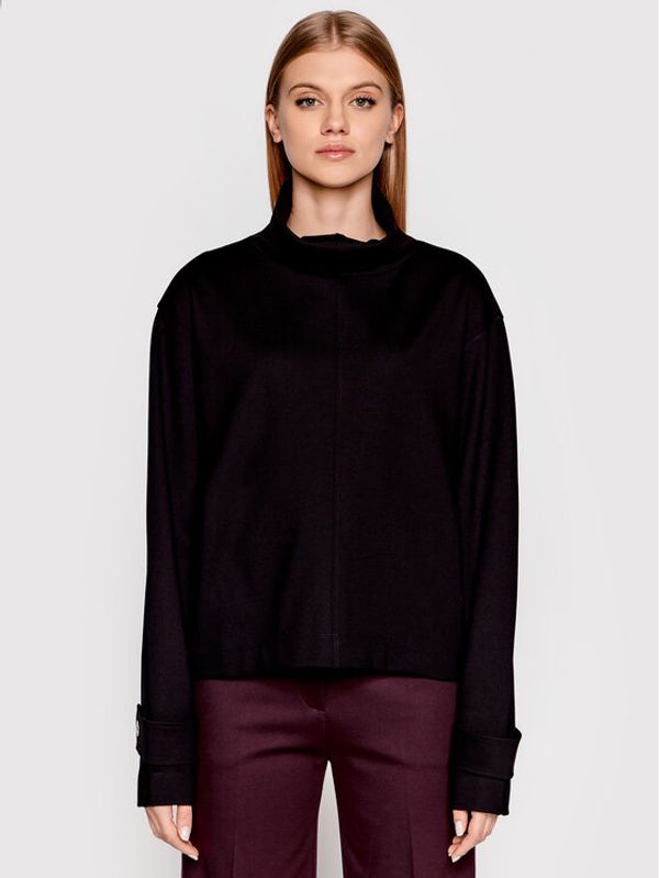 Victoria Victoria Beckham Victoria Victoria Beckham Поло High 1122JTP003285A Черен Regular Fit