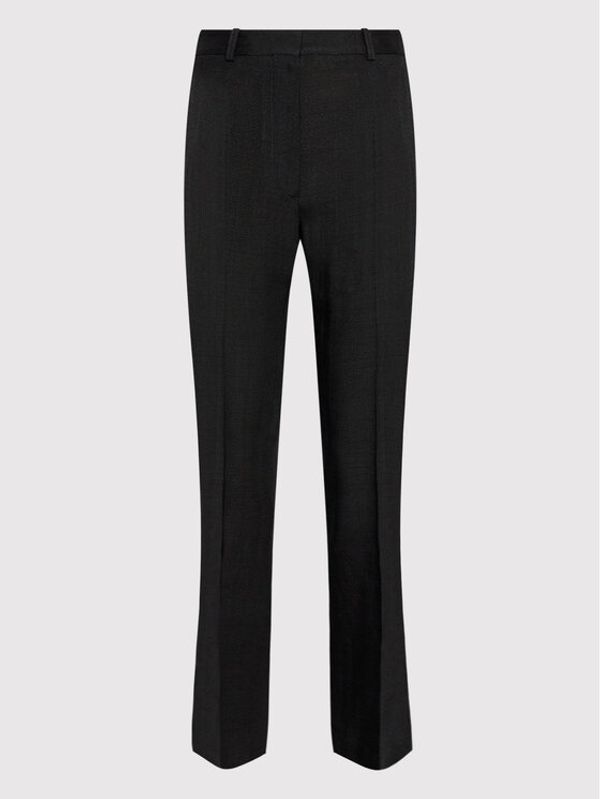 Victoria Victoria Beckham Victoria Victoria Beckham Текстилни панталони 1322WTR003728B Черен Regular Fit