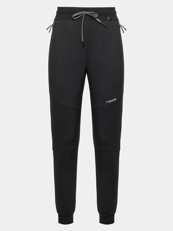 Viking Viking Долнище анцуг Bamboo Hazen Lady 900/25/9995 Черен Regular Fit