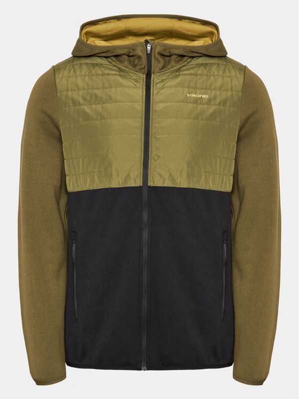 Viking Viking Преходно яке Bamboo Creek Hoodie Man 750/25/4567 Зелен Regular Fit