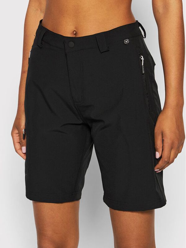 Viking Viking Шорти от плат Sumatra 800/24/9565 Черен Regular Fit