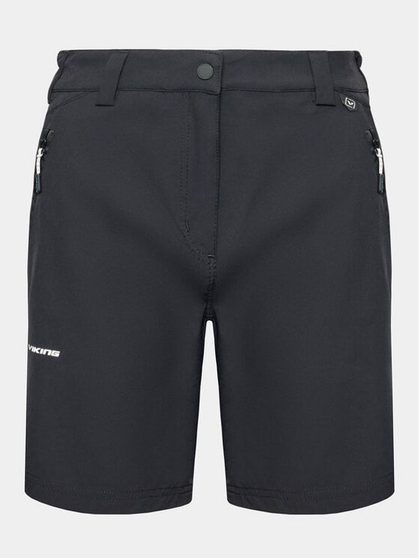 Viking Viking Спортни шорти Expander Shorts Lady 800/24/2409 Черен Regular Fit