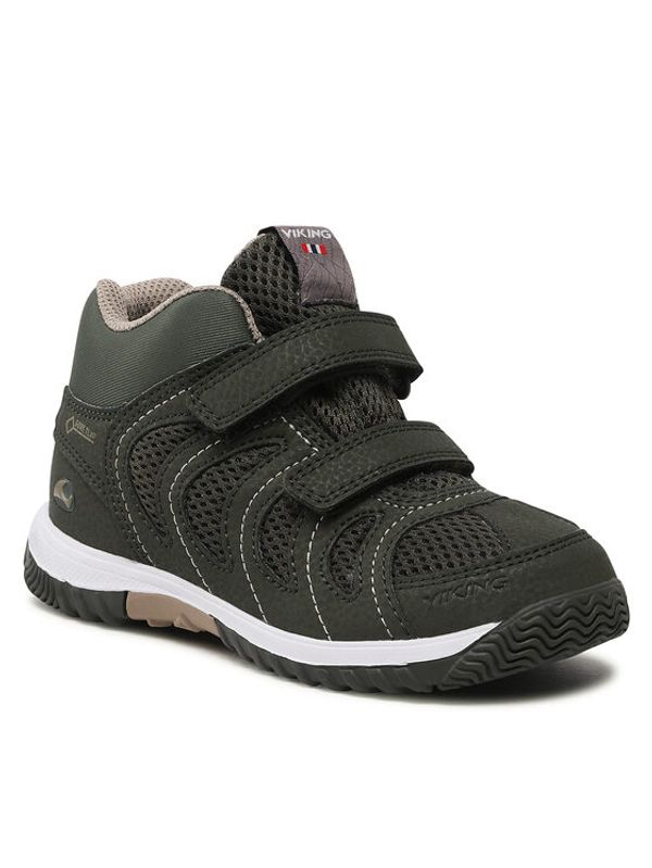 Viking Viking Зимни обувки Cascade Mid III Gtx GORE-TEX 3-50035-2442 Каки