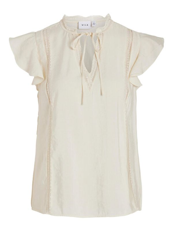 Vila Vila Блуза 14086329 Сив Loose Fit