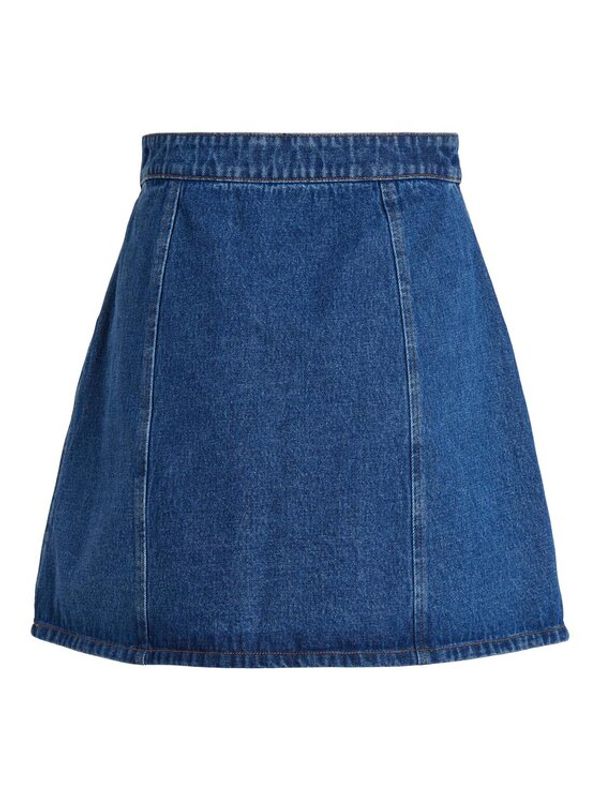 Vila Vila Дънкова пола 14081942 Син Regular Fit