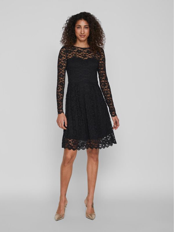 Vila Vila Ежедневна рокля 14078211 Черен Loose Fit