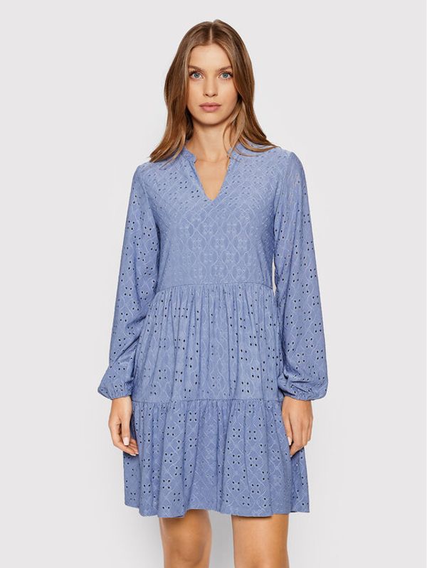 Vila Vila Ежедневна рокля Kawa 14070250 Син Regular Fit