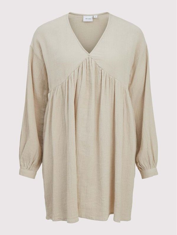 Vila Vila Ежедневна рокля Lania 14073400 Бежов Relaxed Fit