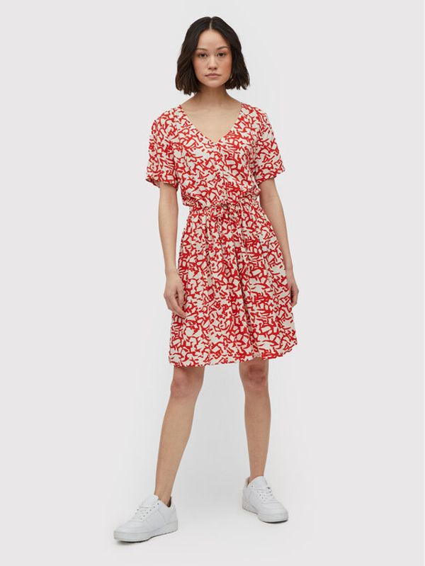 Vila Vila Ежедневна рокля Lise 14075617 Червен Regular Fit