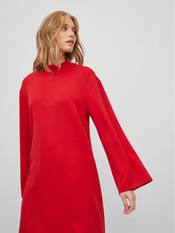 Vila Vila Ежедневна рокля Sif 14079182 Червен Relaxed Fit