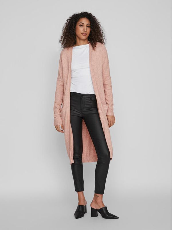 Vila Vila Кардиган 14042770 Розов Regular Fit