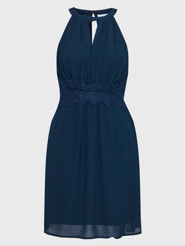 Vila Vila Коктейлна рокля 14057364 Син Regular Fit
