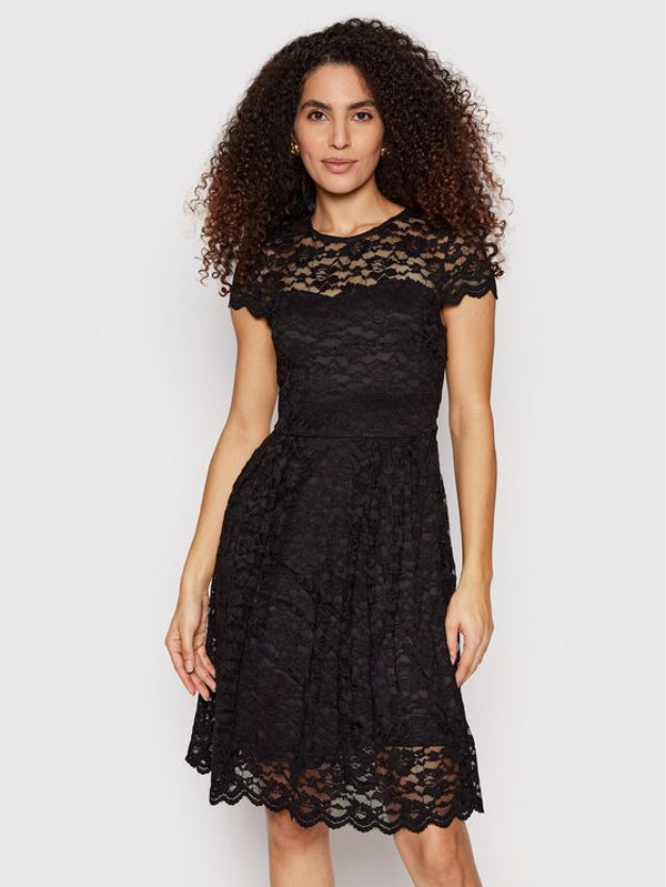 Vila Vila Коктейлна рокля Kalila 14067460 Черен Regular Fit