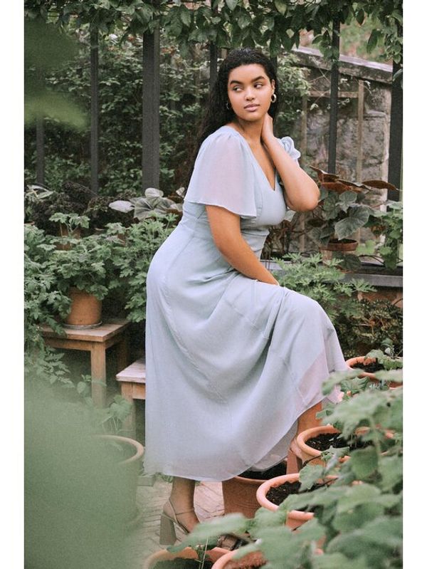 Vila Vila Коктейлна рокля Rilla 14083439 Зелен Relaxed Fit