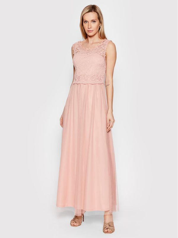 Vila Vila Официална рокля Lynnea 14052673 Розов Regular Fit