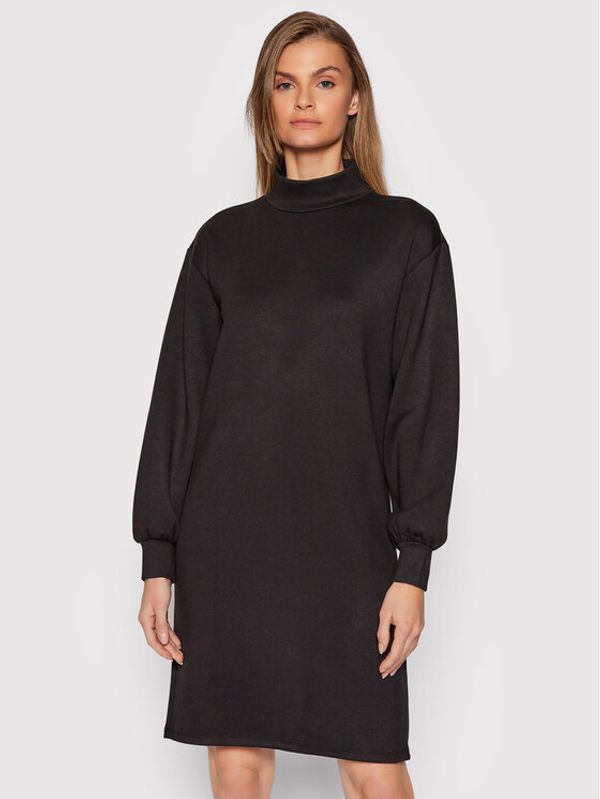 Vila Vila Плетена рокля Visif 14067686 Черен Regular Fit