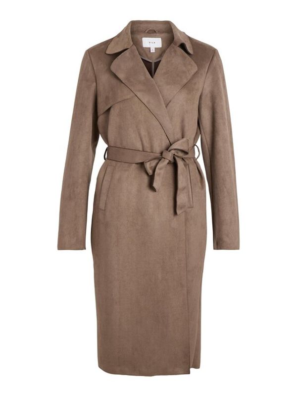 Vila Vila Преходно палто Shelley 14082003 Бежов Regular Fit
