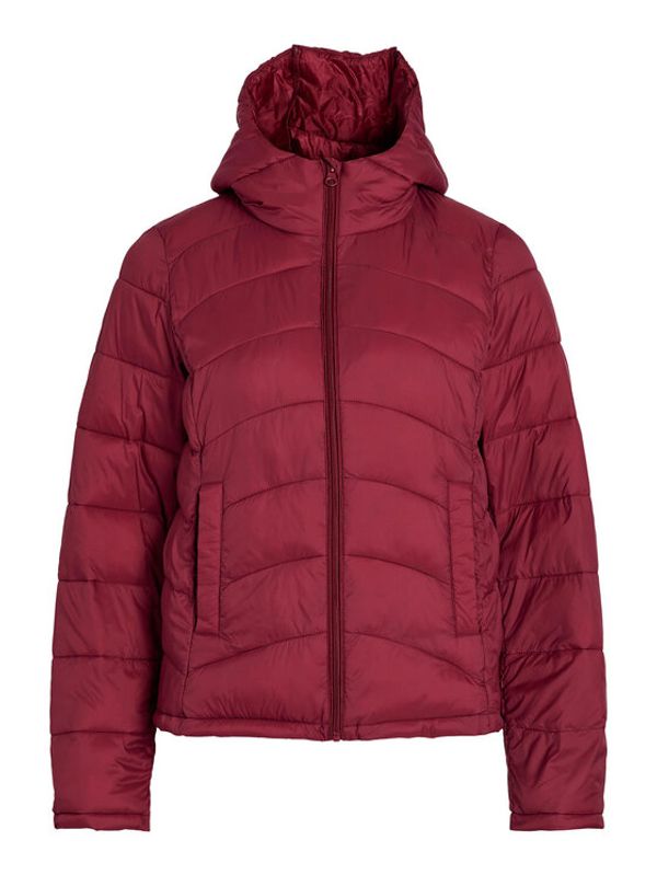 Vila Vila Пухено яке 14087609 Червен Regular Fit