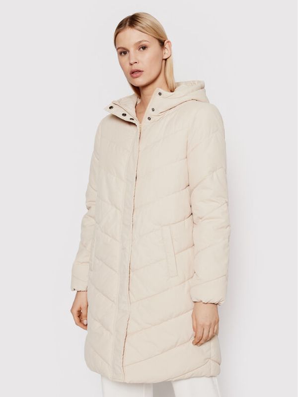 Vila Vila Пухено яке Philipa 14071816 Бежов Regular Fit