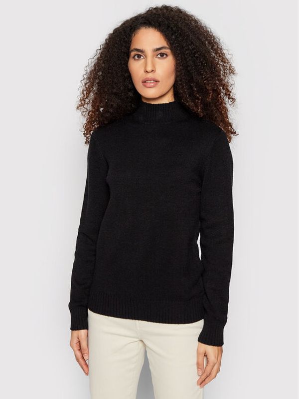 Vila Vila Пуловер Ril 14047154 Черен Regular Fit