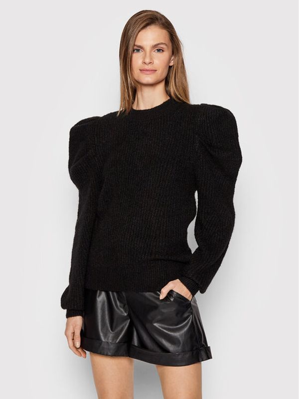 Vila Vila Пуловер Viprime 14069344 Черен Regular Fit